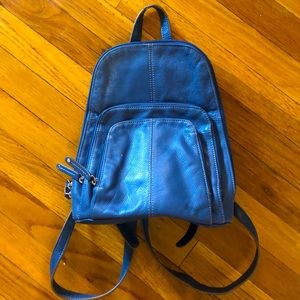 Vintage Tignanello Leather Mini Backpack